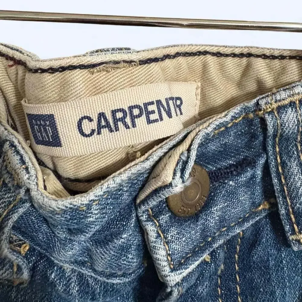Baby Gap Carpenter Jeans Y2K Utility Denim Size 4T